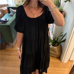 Elegant Black Maxi Dress